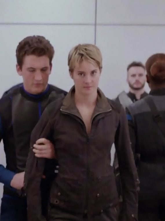 Insurgent 2015 Shailene Woodley Leather Jacket