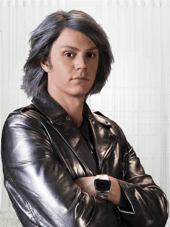 Quicksilver X-Men Days of Future Past Silver Jacket