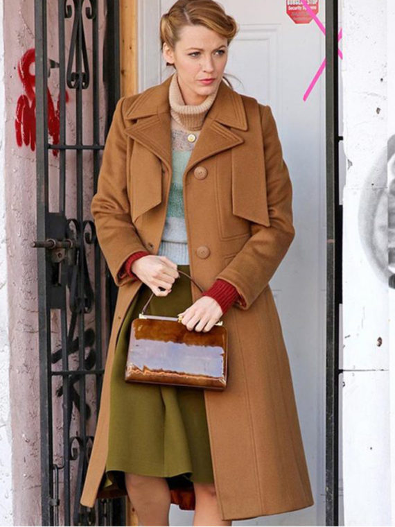 The Age of Adaline Blake Lively Retro Camel Coat