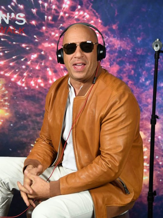 Vin Diesel Billy Lynn Long Halftime Walk Jacket