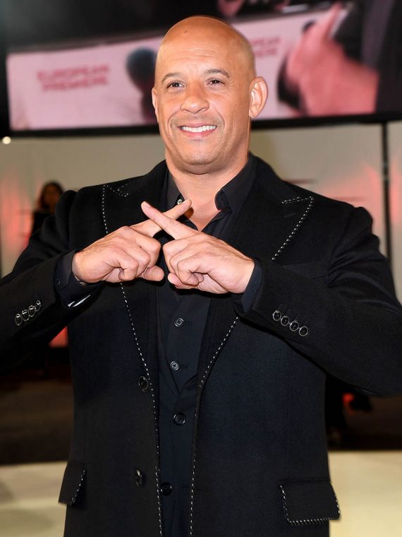 Vin Diesel Paramount xXx Return Xander 3 Premiere Coats