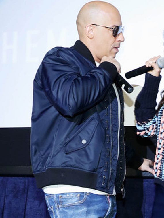 Vin Diesel xXx 3 LA Screening Navy Blue Jackets