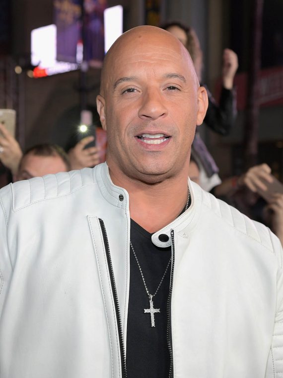 Vin Diesel xXx Return Xander Cage LA Premiere Paramount White Jacket