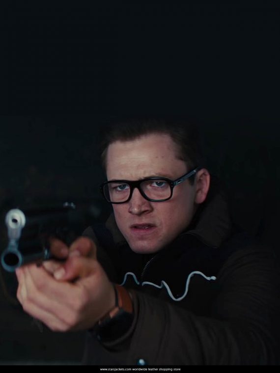 Gary Eggsy Unwin Kingsman 2 The Golden Circle Taron Egerton Coat