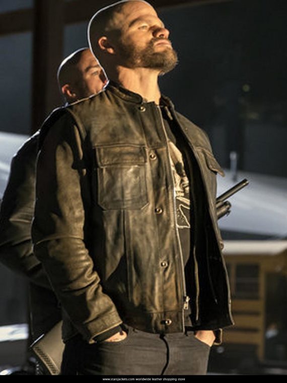 Bosco Evan Jones Den Of Thieves Leather Jacket