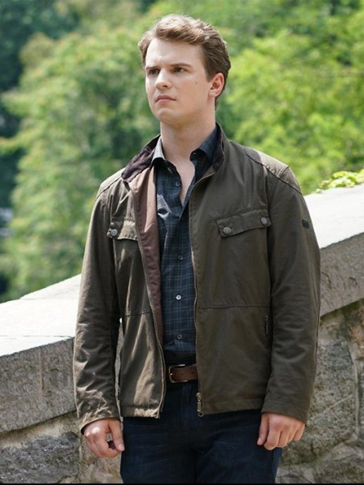 Freddie Stroma Time After Time Leather Jacket