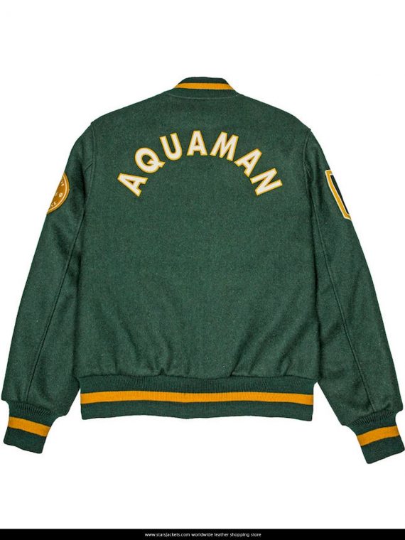 Aquaman Varsity Jacket