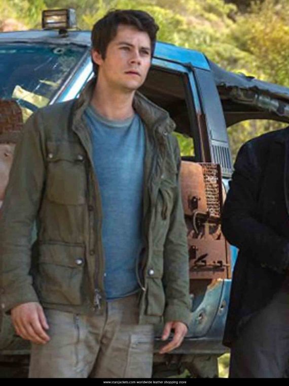 Dylan-O-Brien Gray Jacket Maze Runner The Death Cure