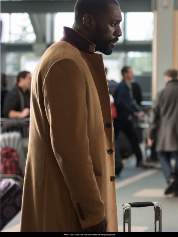 Idris Elba The Mountain Between Us Coat Jacket