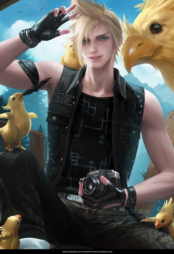 Prompto from sakimichan