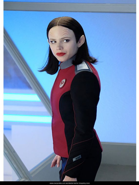 Halston Sage Lt. Alara Kitan The Orville Jackets