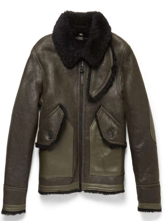 Mr Porter Coach x Fur Shaded Leather Jacket