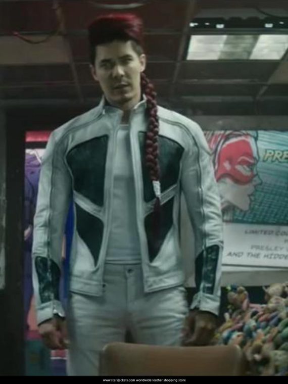 Lewis Tan as Shatterstar White Jackets in Deadpool 2