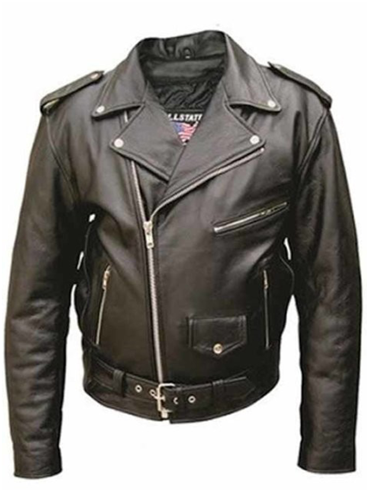 American Flag Biker Jacket