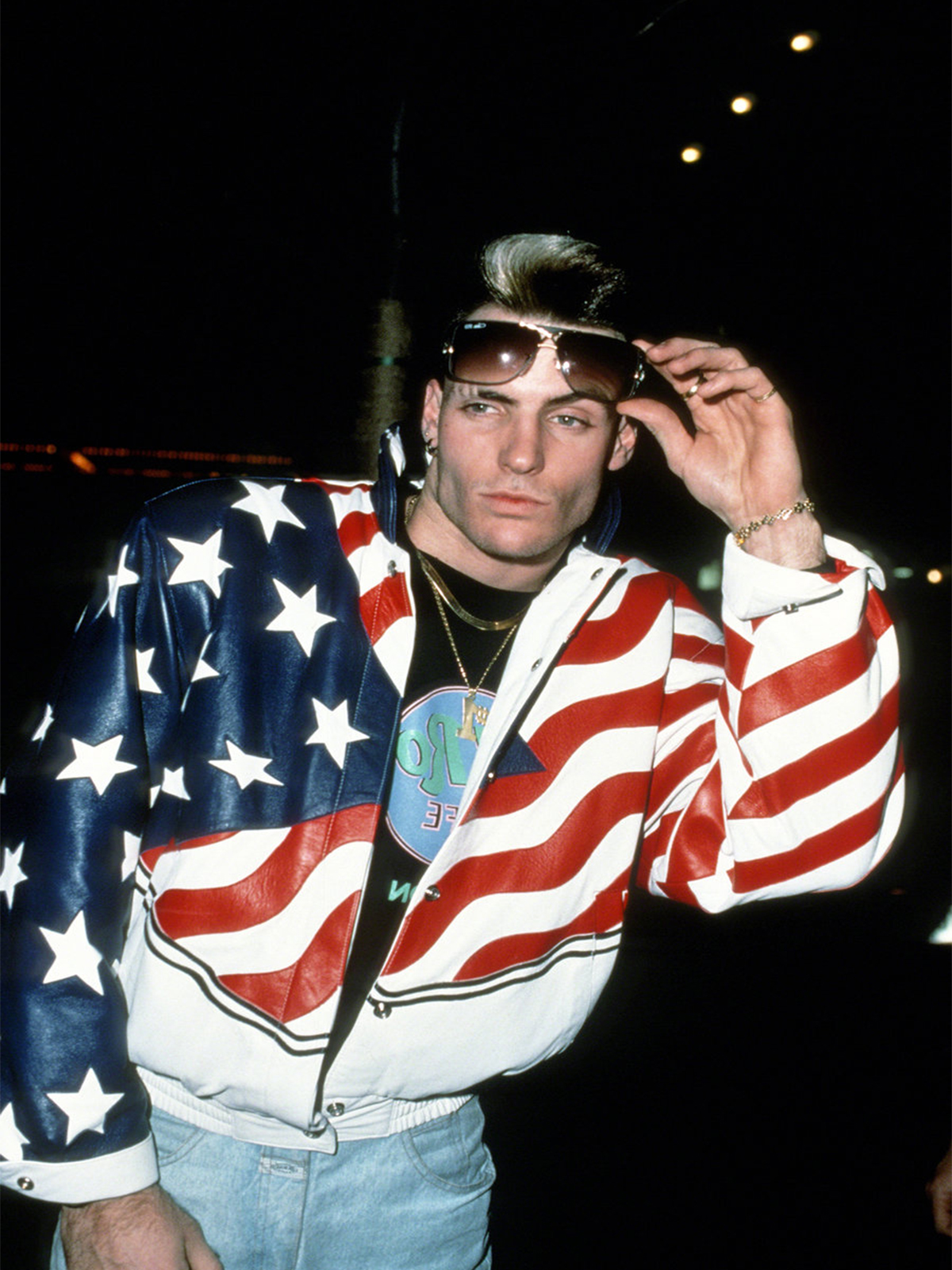 American Flag Vanilla Ice Jacket