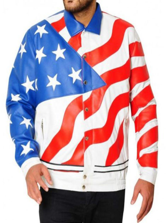 American Flag Vanilla Jacket