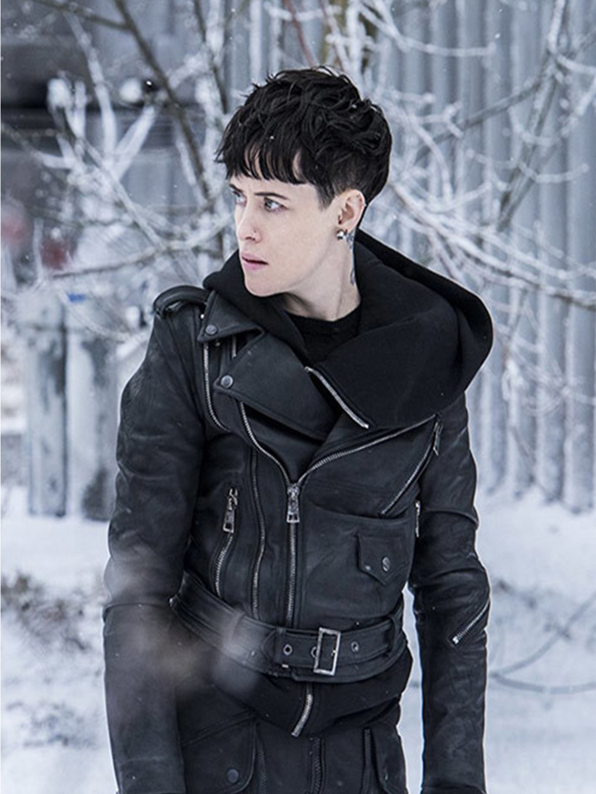 Claire Foy The Girl in the Spider's Web Jacket