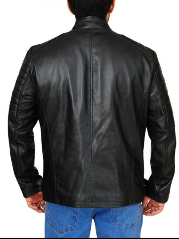 Deadpool Ed Skrein Leather Jacket