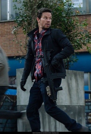 Mark Wahlberg Mile 22 Black Jacket