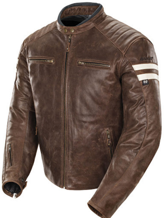 Brown Joe Rocket Classic 92 Jacket