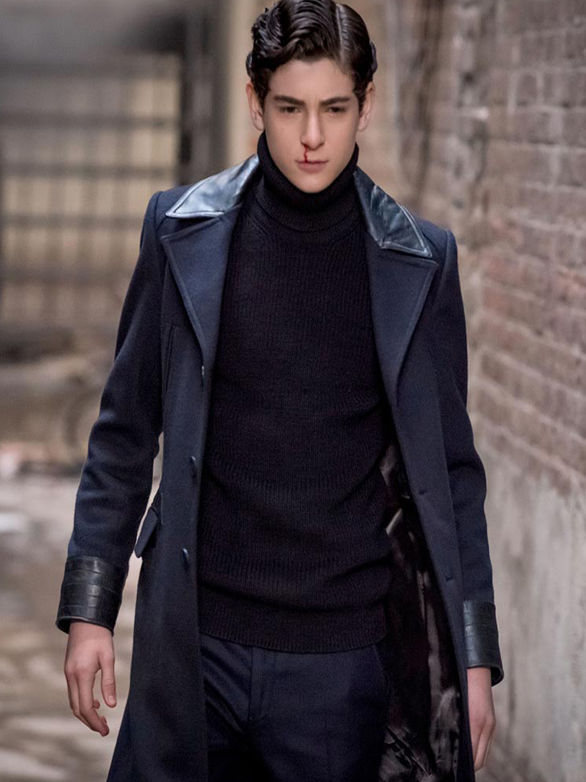 David Mazouz Gotham Series Coat