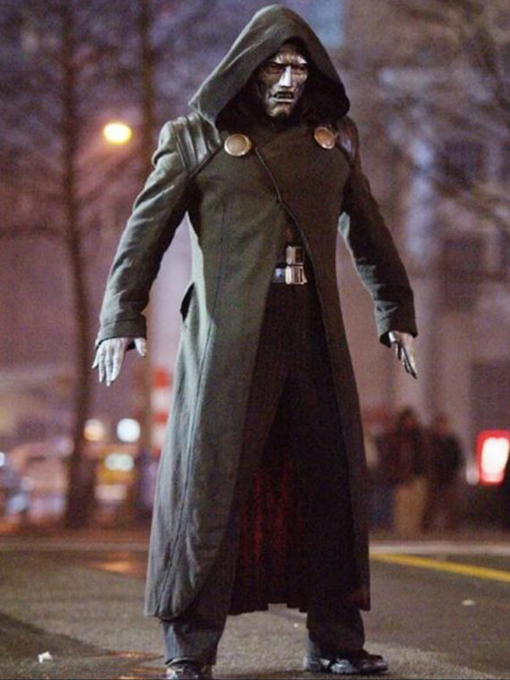 Doctor Doom Fantastic Four Cosplay Long Coat