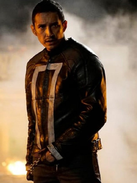 Ghost Rider Agent of Shield Robbie Reyes Leather Jacket