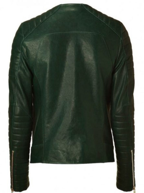 Kid Cudi Quilted Dark Green Jacket