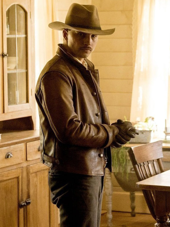 Logan Marshall Green Damnation Leather Jacket