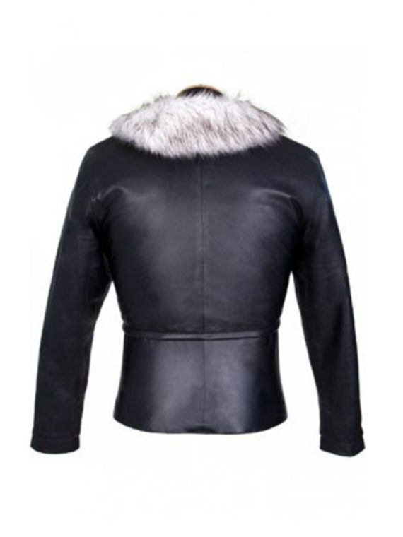 Squall Leonhart Final Fantasy Viii Black Fur Jacket