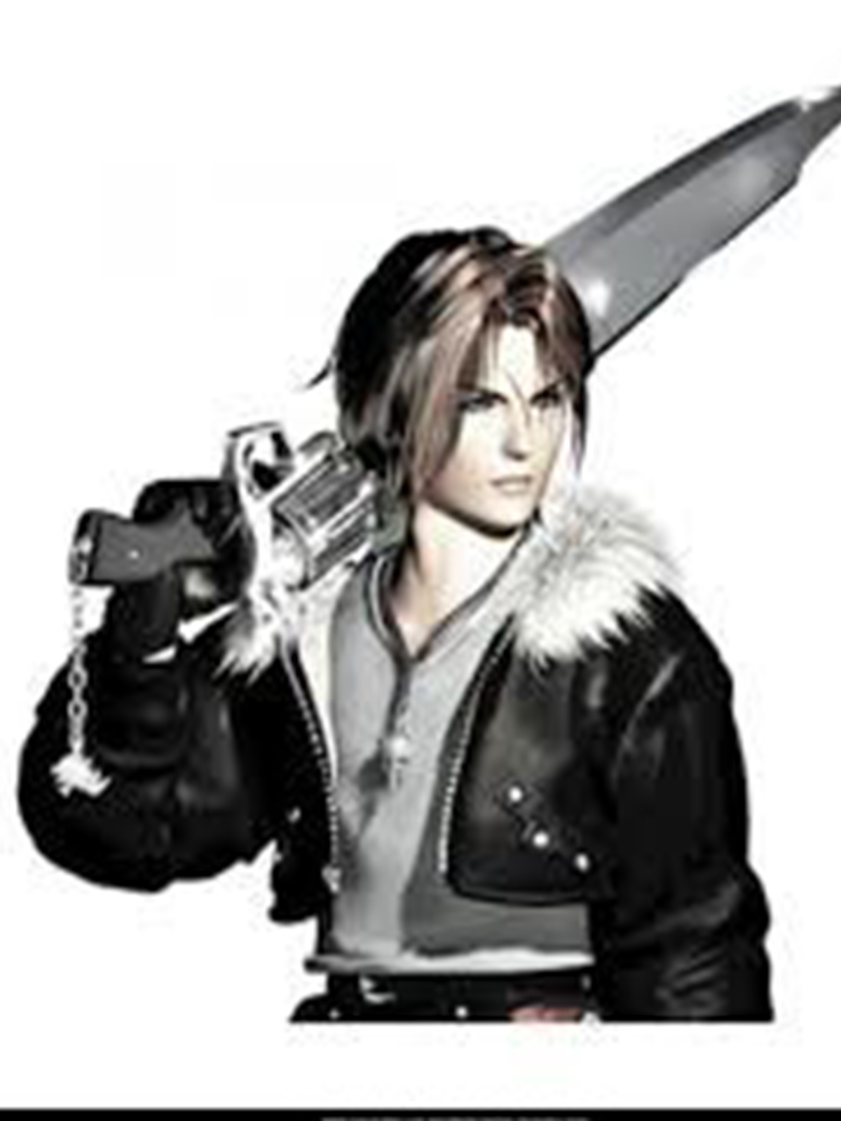 Squall Leonhart Final Fantasy Viii Fur Jacket