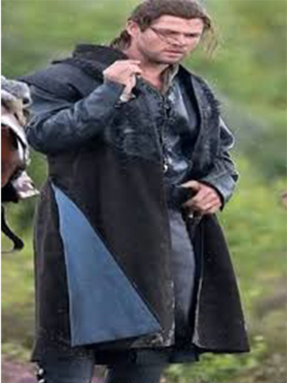 The Huntsman Chris Hemsworth Trench Leather Coat - Image 4