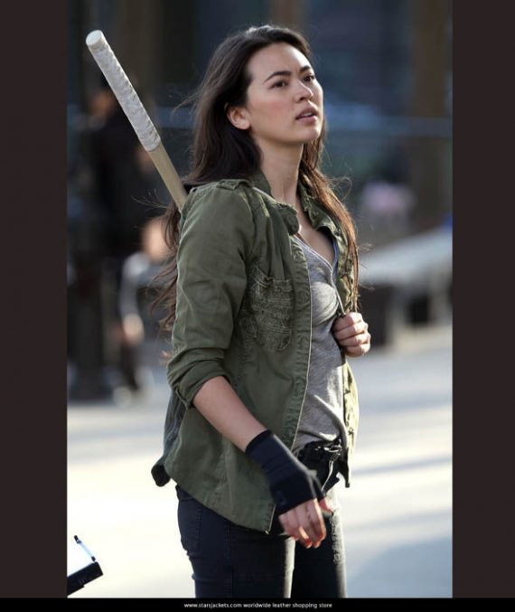 Jessica Henwick Iron Cotton Jacket