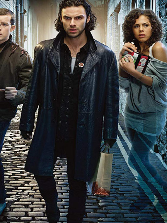 Aidan Turner Being Human Brown Coat