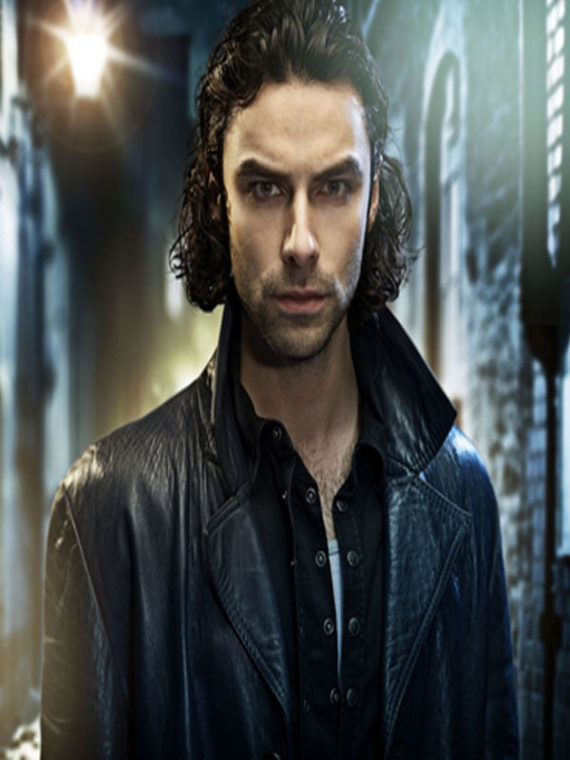 Aidan Turner Being Human Leather Coat