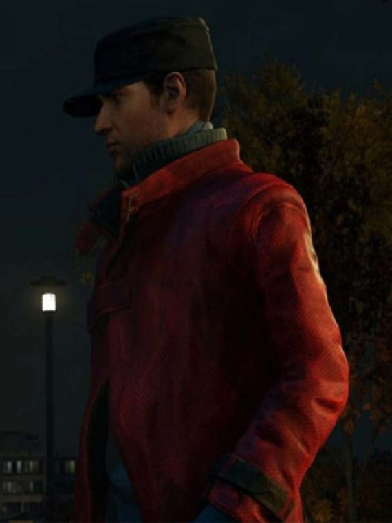 Aiden Pearce Watch Dogs Red Coat