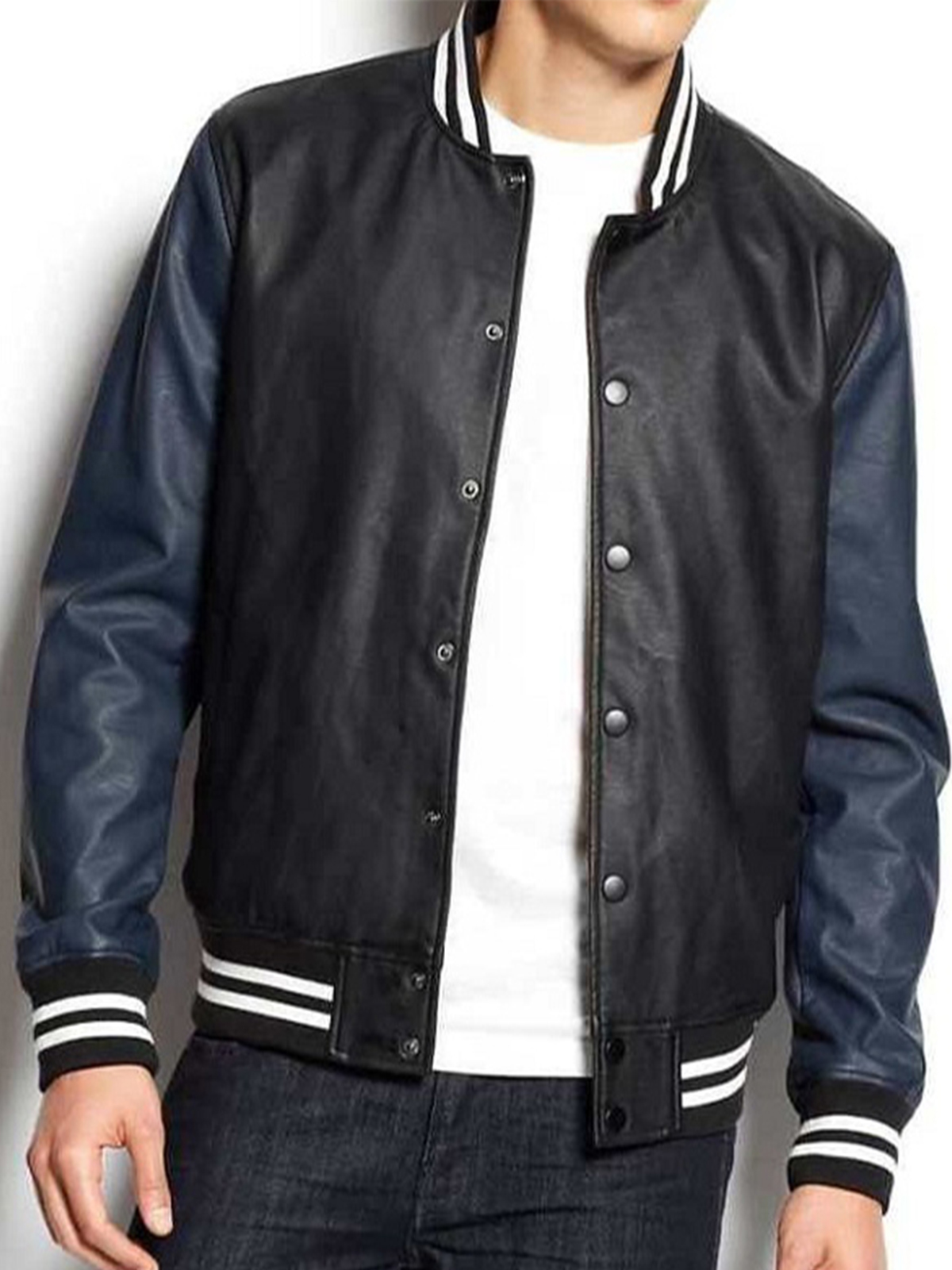 American Rag Fashion Black Varsity Jacket