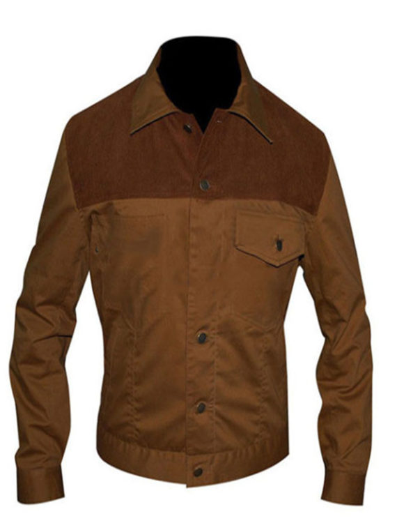 Andrew Lincoln The Walking Dead Camel Jacket