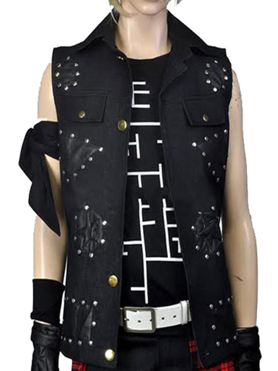 Argentum Prompto Final Fantasy Leather Vest