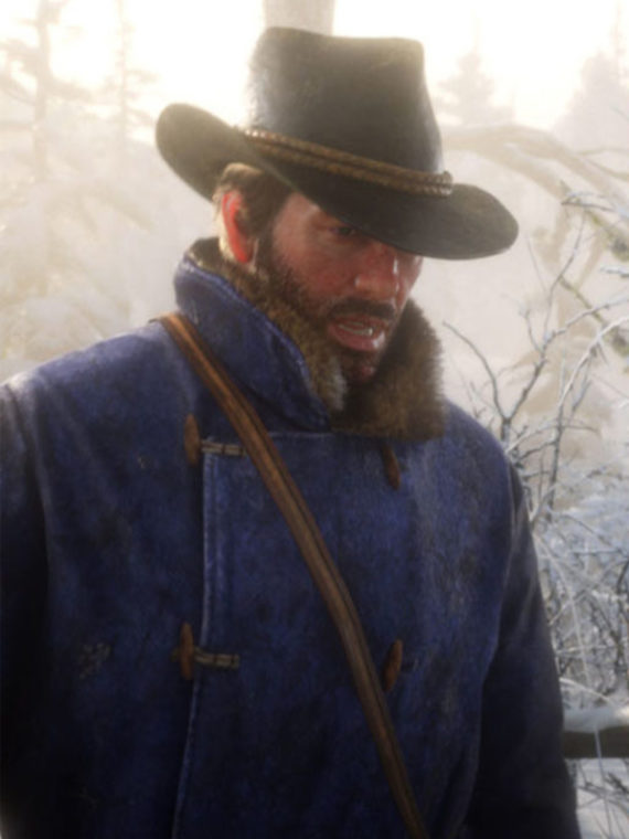 Arthur Morgan Red Redemption 2 Blue Coat