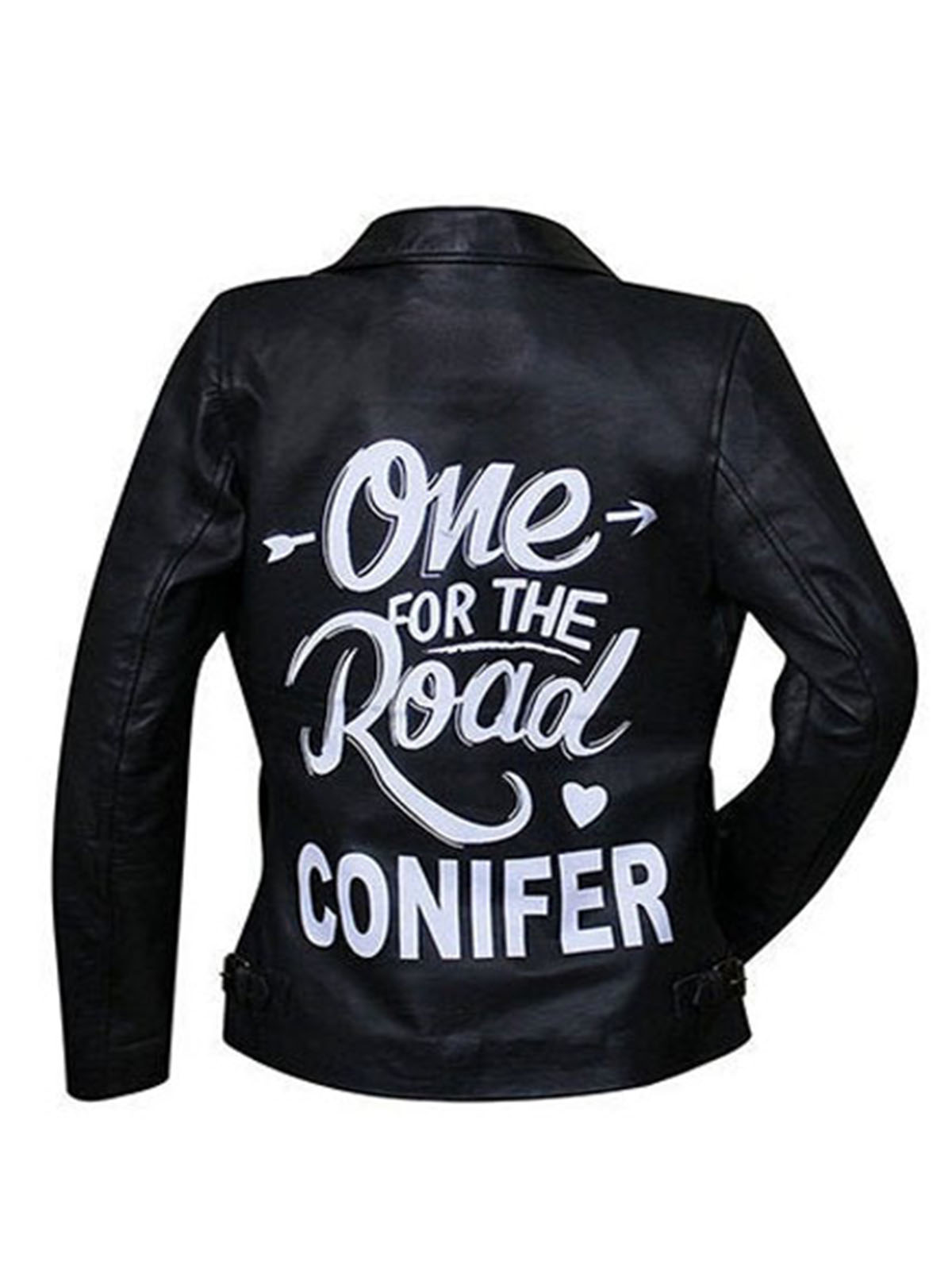 One For The Road Conifer Black Leather Jacket