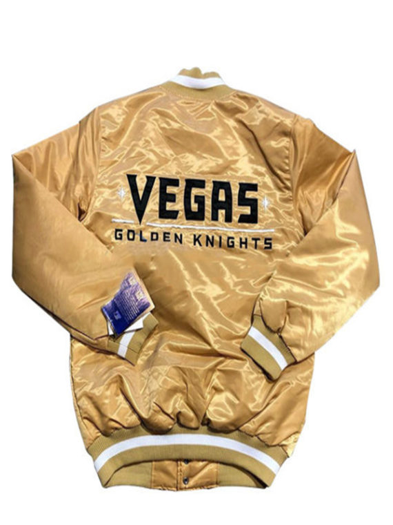 Vegas Golden Knights Men’s Satin Sports Varsity Jacket