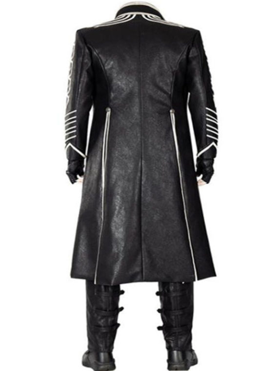 Vergil Devil Cry 5 Leather Coat