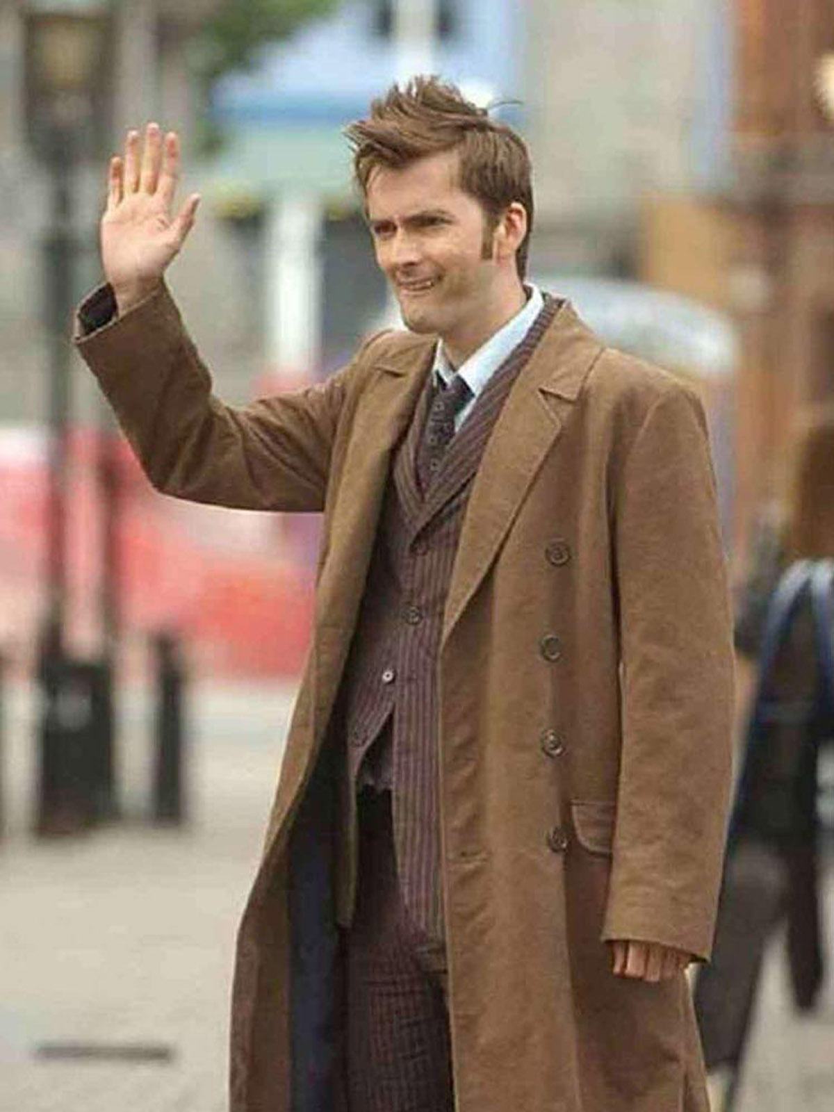 10th Doctor David Tennant Cotton Long Coat