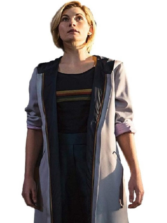 13th Doctor Jodie Whittaker Hoodie Long Coat