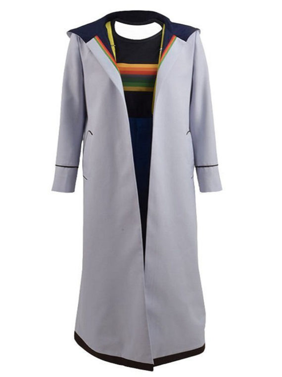 13th Doctor Jodie Whittaker Hoodie Long Coat