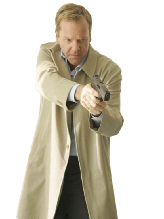 24 Day Kiefer Sutherland Long Coat