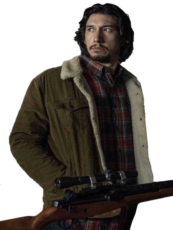 Adam Driver BlacKk Klansman Brown Jacket