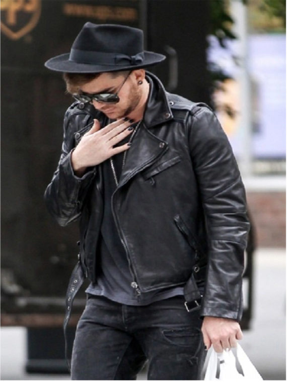 Adam Lambert Leather Jacket