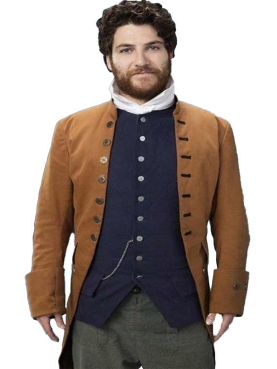 Adam Pally Making History Dan Brown Coat